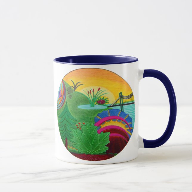 MICHIGAN-    SOMMER-Tasse Tasse (Rechts)
