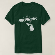 Michigan-Staat im Weiß
