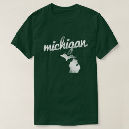 Michigan-Staat im Weiß T-Shirt