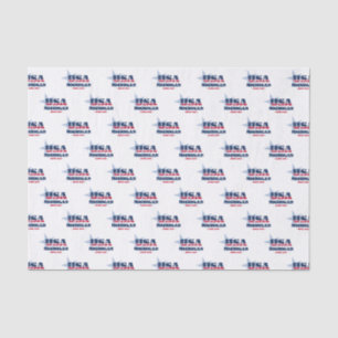 Michigan Staatsstolz Tissue Paper Seidenpapier