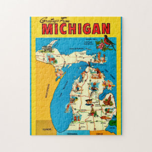 Michigan State 11x14 Postkarte