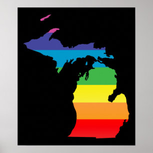 Michigan-Stolz Poster