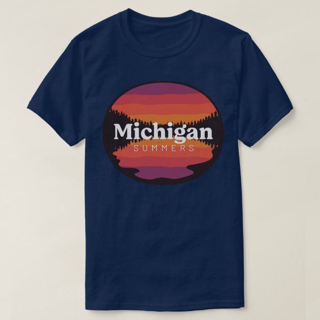 Michigan Summers T-Shirt (Design vorne)