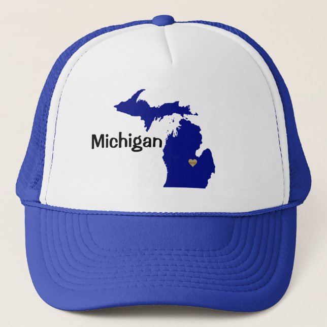 Michigan Truckerkappe (Vorderseite)