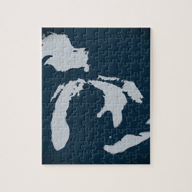 Michigan und die Great Lakes (Vertikal)