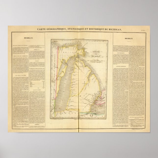 Michigan US Poster (Vorne)