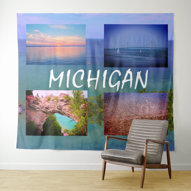 Michigan Wandteppich (Beispiel (Horizontal))
