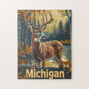 Michigan Weißschwanzhirsche