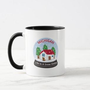 Michigan Winter Coffee Mug