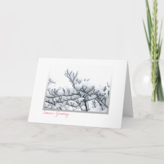 Michigan Winter Holiday Card Feiertagskarte