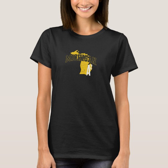 Michigan Wolverines Hometown Tee A2 (Vorderseite)