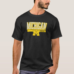 Michigan Wolverines Shadow Navy offiziell lizenzie T-Shirt