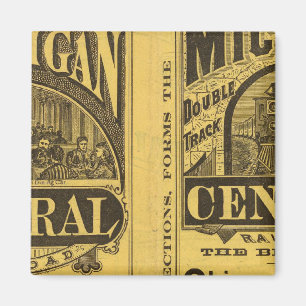 Michigan Zentralbahn Magnet