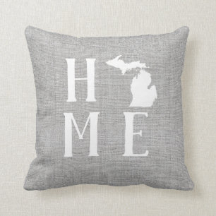 Michigan-Zuhause-Staatthrow-Kissen Kissen