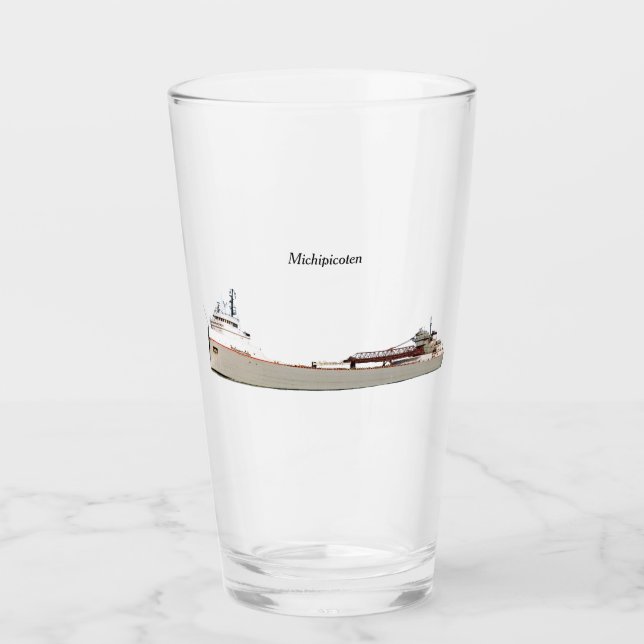 Michipicotglas Glas (Vorderseite)