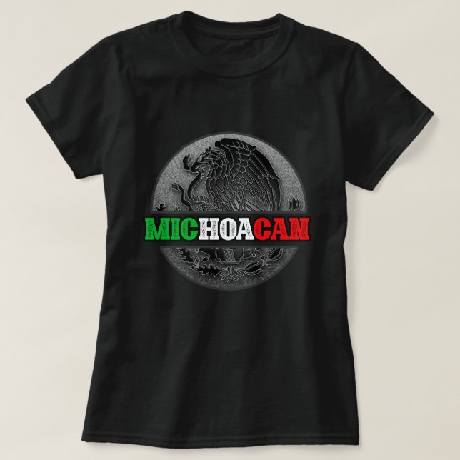 Michoacan Mexico-Hemd T-Shirt (Design vorne)