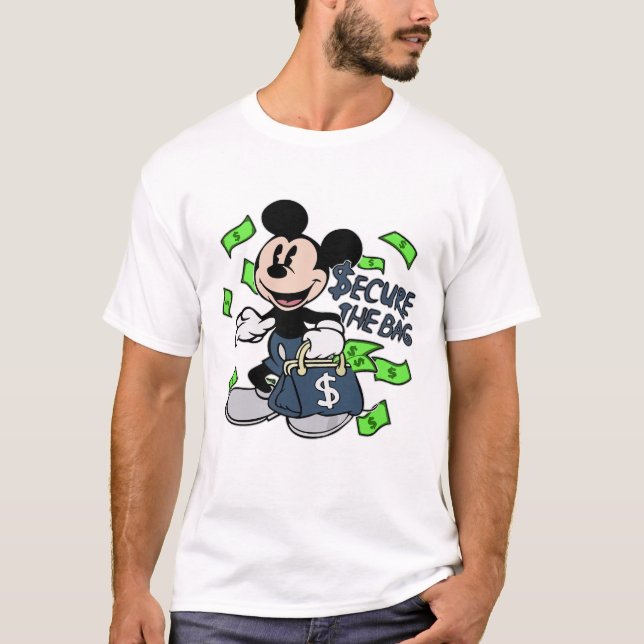 Mickey Inspiriert T-Shirt (Vorderseite)