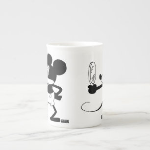 Mickey - Looking in the Mirror (Plane Crazy 1929) Prozellantasse