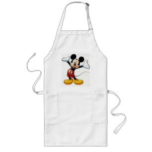 Mickey Maus-Kürbisfigur – Halloween-Cartoon Lange Schürze