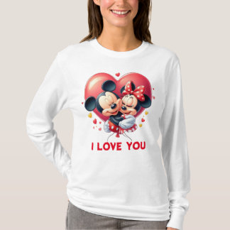 Mickey & Minnie's Timeless Liebe T - Shirt