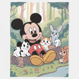 Mickey Mouse Blanket Fleecedecke