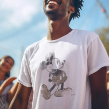 Mickey Mouse Vintag Washout Design