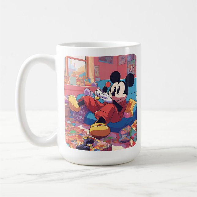 Mickey Take a Brake Tasse (Links)