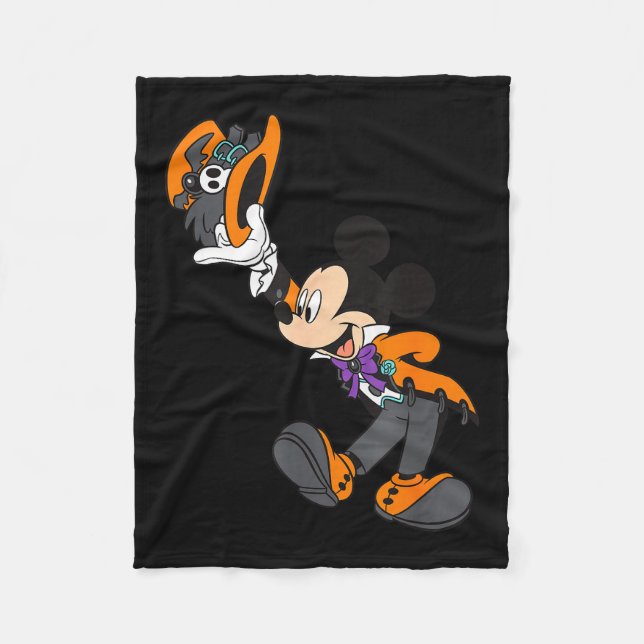 Mickey und Freunde Halloween-Kostüm  Fleecedecke (Vorderseite)