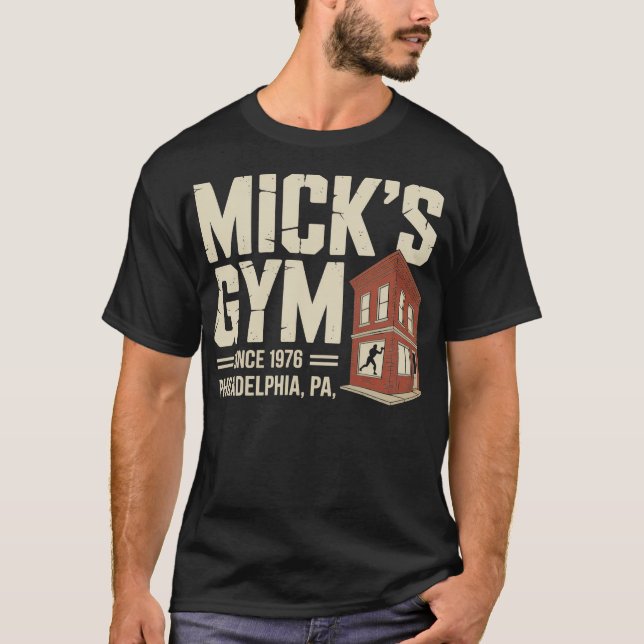 Micks Fitnessstudio T-Shirt (Vorderseite)