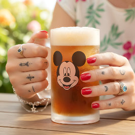 Micky Becher Mattglas Bierglas