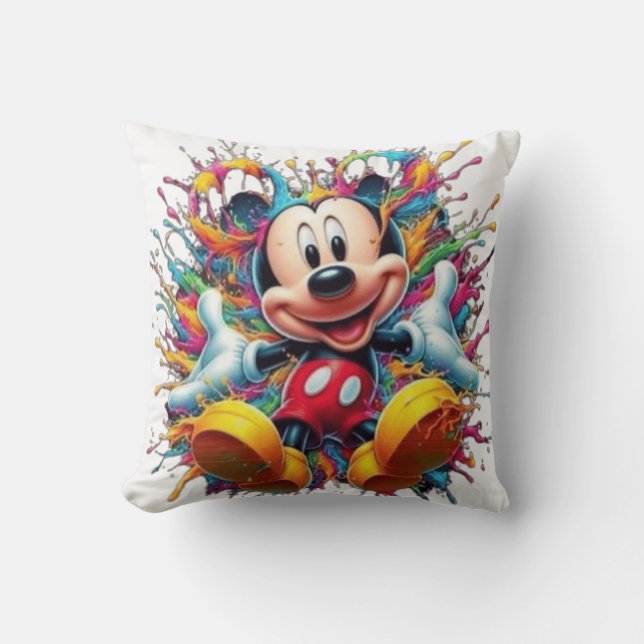 Mickys magischer Splash Kissen (Vorderseite)