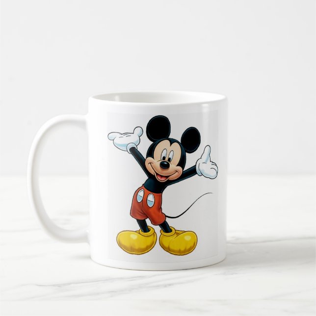 "Mickys Pumpkin-T-Shirt" Kaffeetasse (Links)