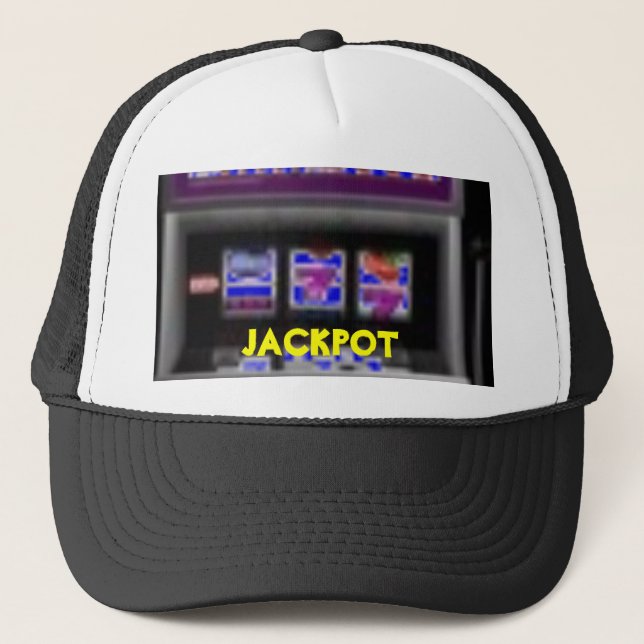 Micro4,                        JACKPOT Truckerkappe (Vorderseite)