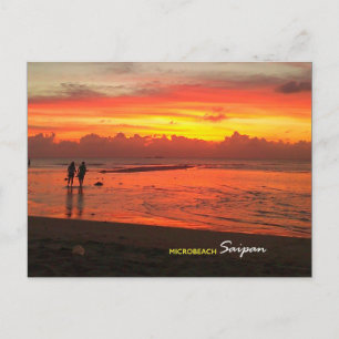Micro Beach, carte postale Saipan