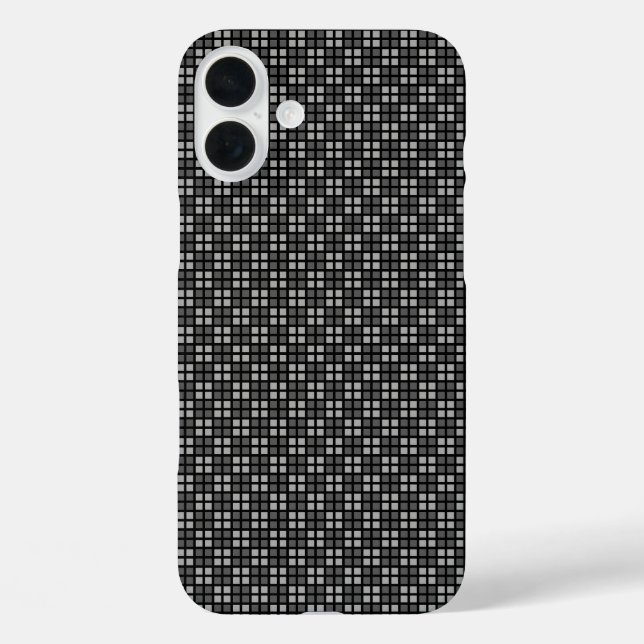Micro Checkered Black Case Mate selten gibt Apple (Rückseite)