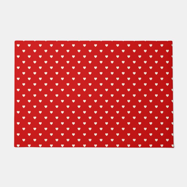 Micro Hearts Doormat Fußmatte (Vorderseite)