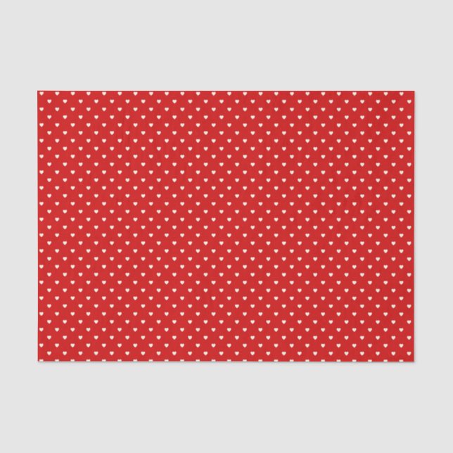 Micro Hearts Seidenpapier (Vorderseite)