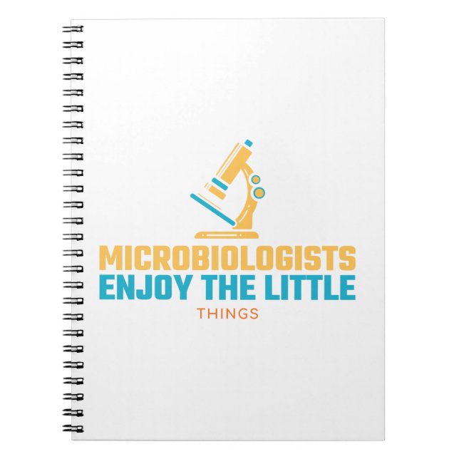 Microbiologists Enjoy The Little Things Notizblock (Vorderseite)