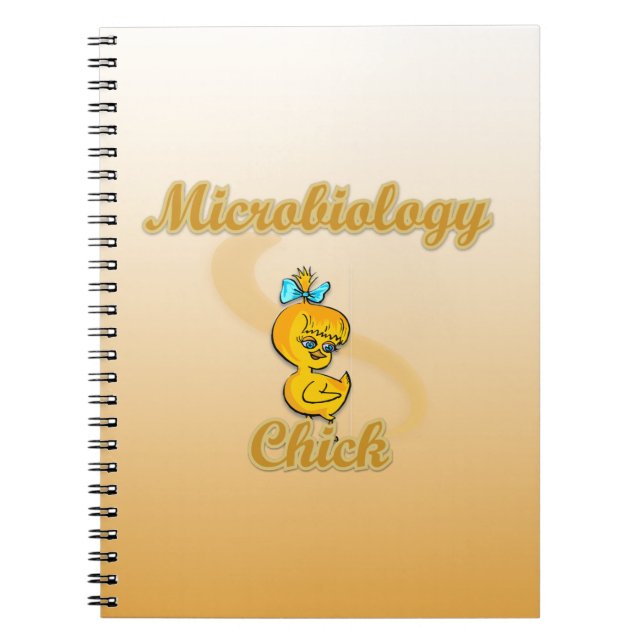 Microbiology Chick Notizblock (Vorderseite)