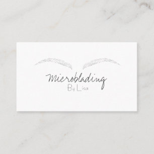 Microblading Visitenkarte