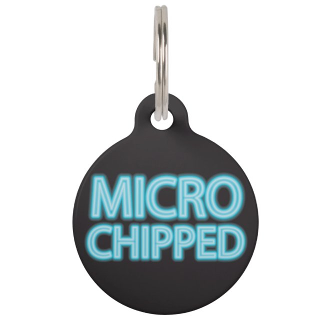 Microchipped Haustier Identifikations-Umbau Haustiermarke (Vorderseite)