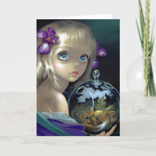 "Microcosme : Carte de voeux de Triceratops"