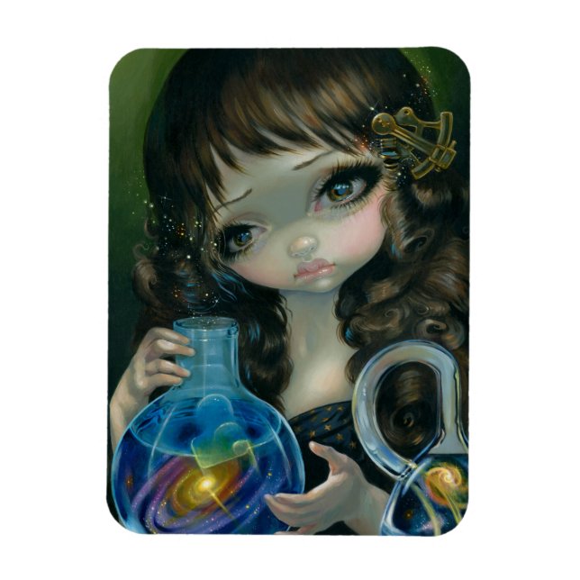 "Microcosme : Galaxie" Flex Magnet (Vertical)