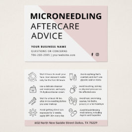 Microneedling Kollagen-Induktionskarte