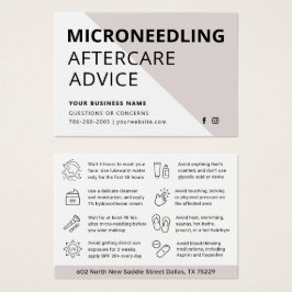Microneedling Kollagen-Induktionskarte