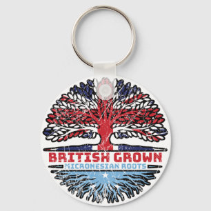 Micronesia Micronesian UK Vereinigtes Königreich Schlüsselanhänger