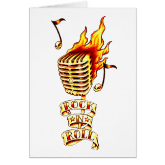 Microphone de petit pain de N de roche