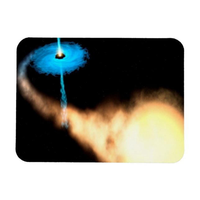 Microquasar entdeckt in unserer Galaxie Magnet (Horizontal)