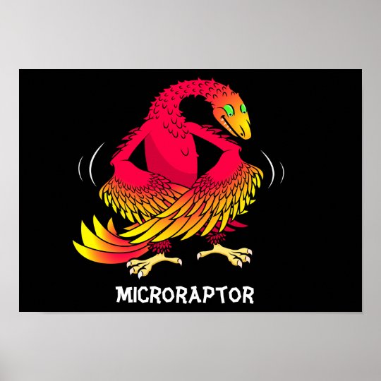 Microraptor Poster