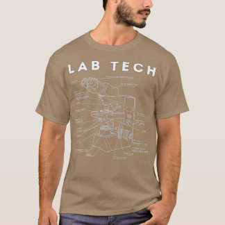 Microscope Science Technician Lab Technician Premi T-Shirt
